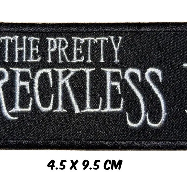 The Pretty Reckless Rock Band Embroidered Iron-On / Sew-On Patch
