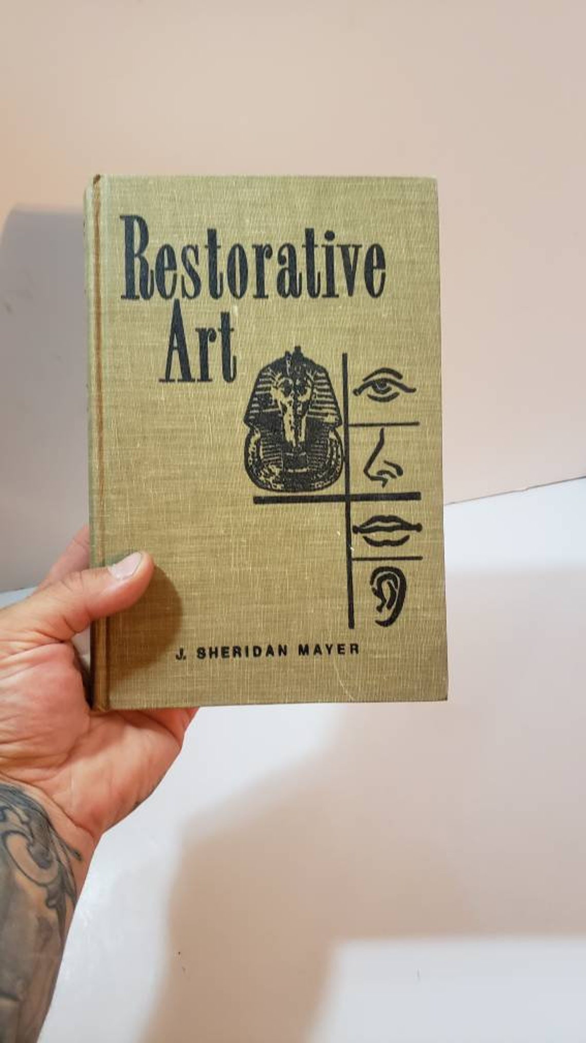 Restorative Art Book Vintage 1976 Funeral Home Cadaver Makeup Etsy