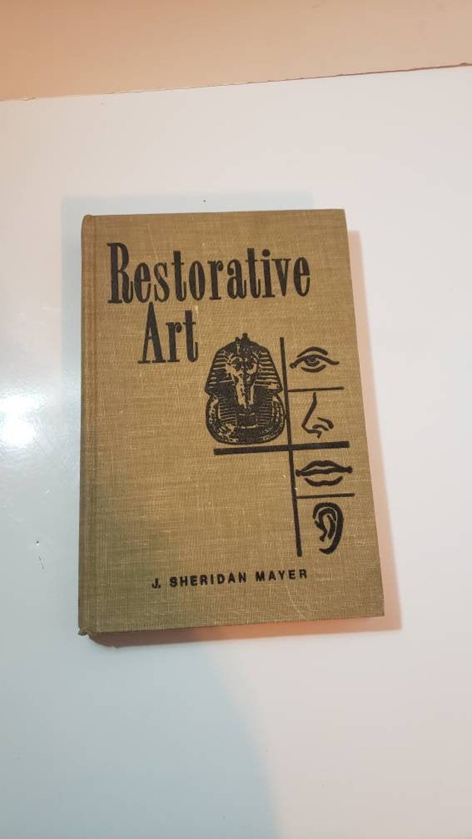 Restorative Art Book Vintage 1976 Funeral Home Cadaver Makeup Etsy