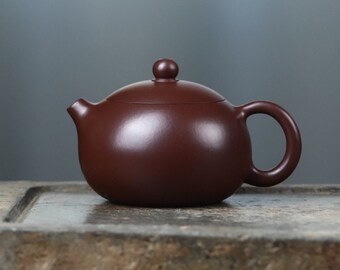 Full Handmade Yixing Zisha Teapot [Xishi Pot 西施壶] 120/150ml (Gift Box / Certificate Included) [YIQIN TEA HOUSE]