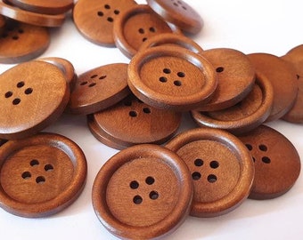 Retro Wooden Cherry shape scrapbooking decoration Handicrafts 22mm 