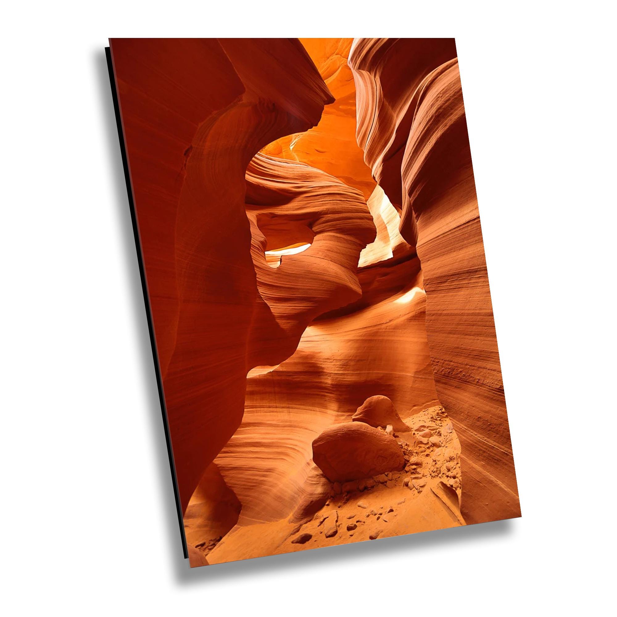 Lady in the Wind, Antelope Slot Canyon Canvas Print