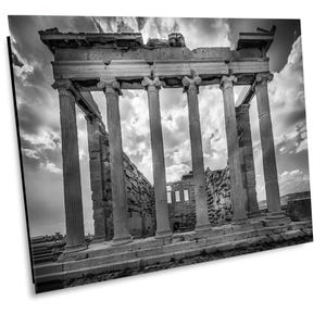 Greece Photography, The Temple of Athena Nike Athens, Greece Canvas Print,   Fine Art Photography, , Living Room, Printable Wall Art
