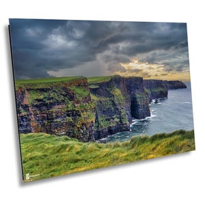 Cliff of Moher, Ireland Photography, Clare County, Travel Photography, Ireland Home Decor, Ireland Wall Art, Irish Charm, Sunset Photography