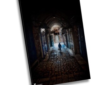 Old City Jewish Quarter, Photo, Jerusalem Wall Art, Israel Photo, Holy Land Photography,  Jerusalem Canvas Print, Jerusalem Home Deco