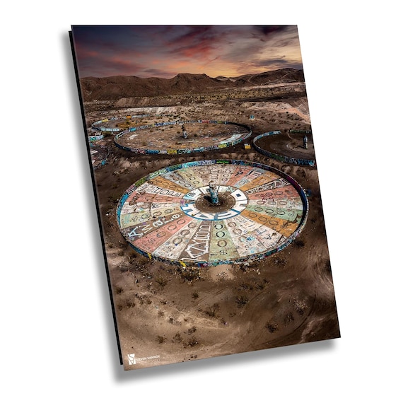 The Wheel of Misfortune, Las Vegas, Desert Art, Game Room Photo