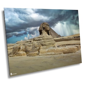 The Sphinx and Pyramids Egypt, Egypt Photography, Canvas Wall Art, Travel Photography, Egyptian Home Decor, Africa Photography, Egyptian Art