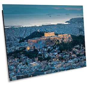 Greece Photography, The Acropolis Athens, Greece Canvas Print,  Athens Photo,  Fine Art Photography, , Living Room, Printable Wall Art