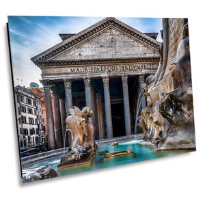 Fontana del Pantheon Italy Canvas Print, Italy Photo, Italy Home Decor, Italy Photography, Rome Wall Art, Italy Wall Decor, Italy Poster