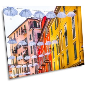 The Umbrella&#39;s of La Spezia, Italy Canvas Print, Italy Photo, Italy Home Decor, Italy Photography Wall Art, Italy Wall Decor, Italy Poster