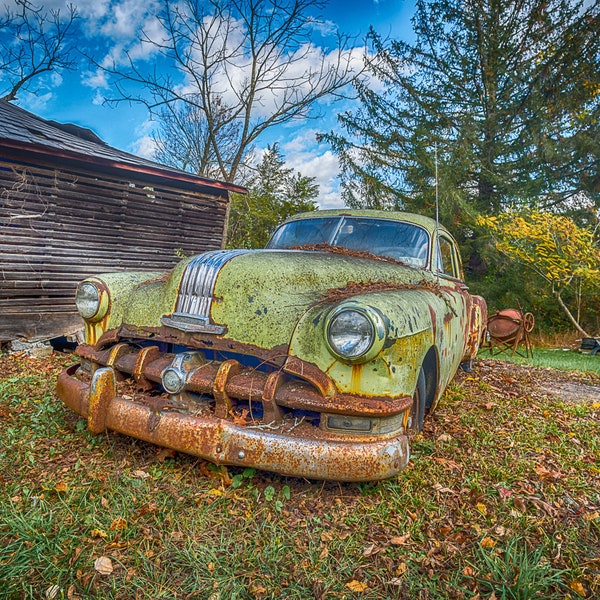 Old Car Photo Etsy