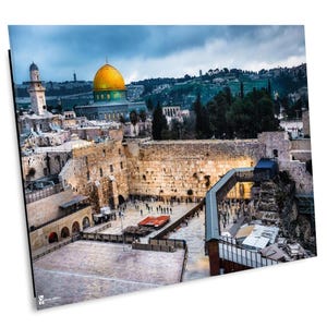 Western Wall, Old City Jewish Quarter, Jerusalem Wall Art, Israel Photo, Holy Land Photography, Jerusalem Canvas Print, Jerusalem Home Decor