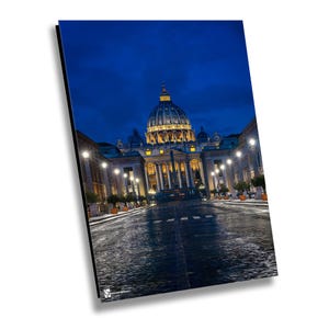 Dageraad in Vaticaanstad, Italië foto, Italië canvas print, Italië Home Decor, Italië fotografie kunst aan de muur, Italië muur Decor, Vaticaan foto