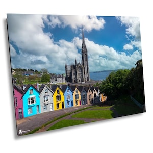 Cobh Ireland, Ireland Photography, Clare County, Travel Photography, Ireland Home Decor, Ireland Wall Art, Irish Charm, Colorful Houses