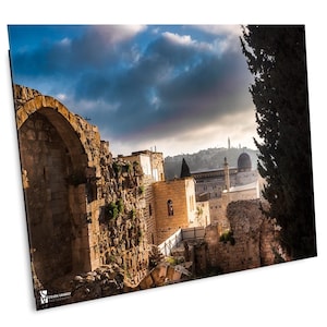 Old City Jewish Quarter, Jerusalem Wall Art, Israel Photo, Holy Land Photography, Jerusalem Canvas Print, Jerusalem Home Decor,