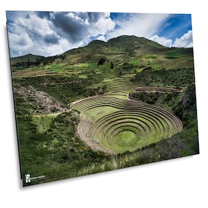Peru Photography, Moray Circles Cusco, Peru Photography Sacred Valley, Canvas Print, Peru Fine Art, Peru Photo, Travel Photography