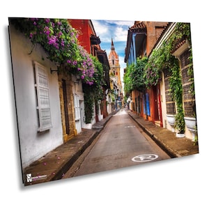 Cartagena Street Photo, Cartegena Colombia Photography, Cartegena Photo, Colombia Wall Art, Cartegena Canvas Print, Colombian Home Decor