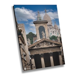 Notre Dame de Lorette, Parijs canvas print, decor van het huis van Parijs, Parijs fotografie kunst aan de muur, decor van de muur Parijs, foto Parijs Frankrijk