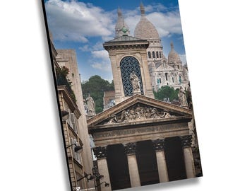 Notre Dame de Lorette, Fotografía del Sacré-Cœur París, Impresión en lienzo