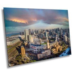 San Diego Padres, Petco Park, Baseball Stadium, Baseball Poster Print, Canvas Print, Man Cave Photo, Game Room Photo, Canvas Print