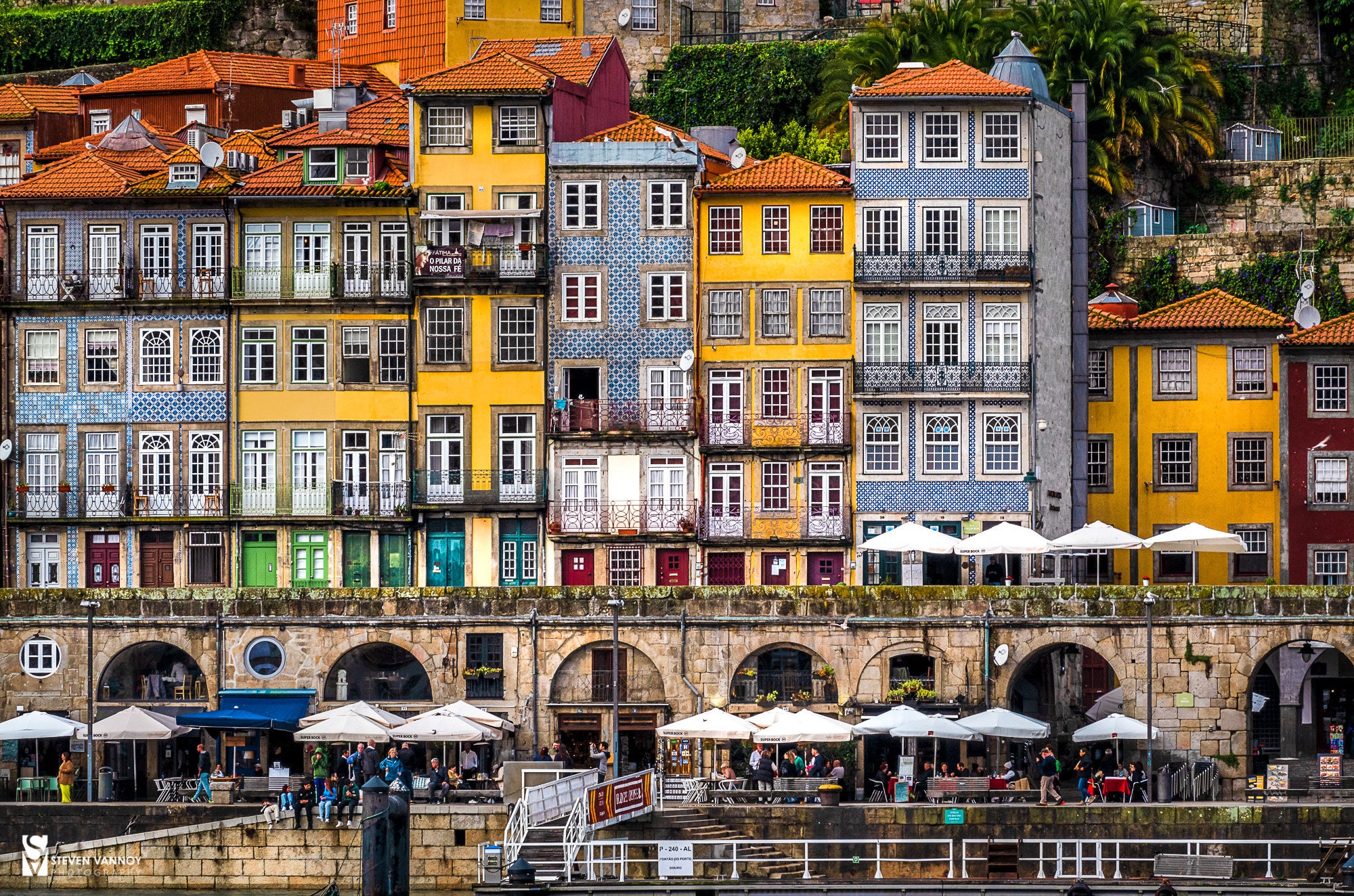 Colorful Buildings on The Douro River Porto Portugal, Portugal Photography,
