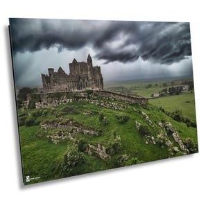 Rock of Cashel, Ireland Photography, County Tipperary, Travel Photography, Ireland Home Decor, Ireland Wall Art, Irish Charm, Canvas Print