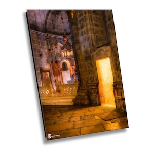 Church of the Holy Sepulchre, Old City Christian Quarter, Jerusalem Wall Art, Holy Land Photo, Jerusalem Canvas Print, Jerusalem Home Decor