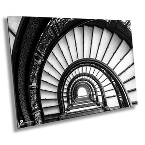 Staircase at The Rookery, Chicago Canvas Print, Chicago Photography, Chicago Wall Art, Chicago Architecture Art, Fine Art Photography
