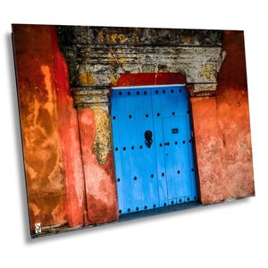 Door Photography Cartagena, Cartegena Colombia Photography, Cartegena Photo, Door Photo, Cartegena Canvas Print, Colombian Home Decor