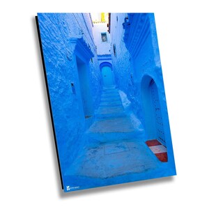 Chefchaouen Morocco, Morocco Photography, Canvas Wall Art, Travel Photography, Moroccan Home Decor, Blue City Landscape, Africa Photography