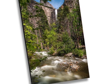Bridalveil Falls, Yosemite National Park, California Canvas Print, Yosemite Photography Wall Art, Yosemite Photo, Yosemite Wall Decor