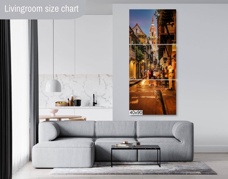 Cartagena at Night, Cartegena Colombia Photography, Cartegena Photo, Colombia Wall Art, Cartegena Canvas Print, Colombian Home Decor image 6