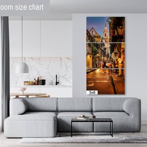 Cartagena at Night, Cartegena Colombia Photography, Cartegena Photo, Colombia Wall Art, Cartegena Canvas Print, Colombian Home Decor image 5