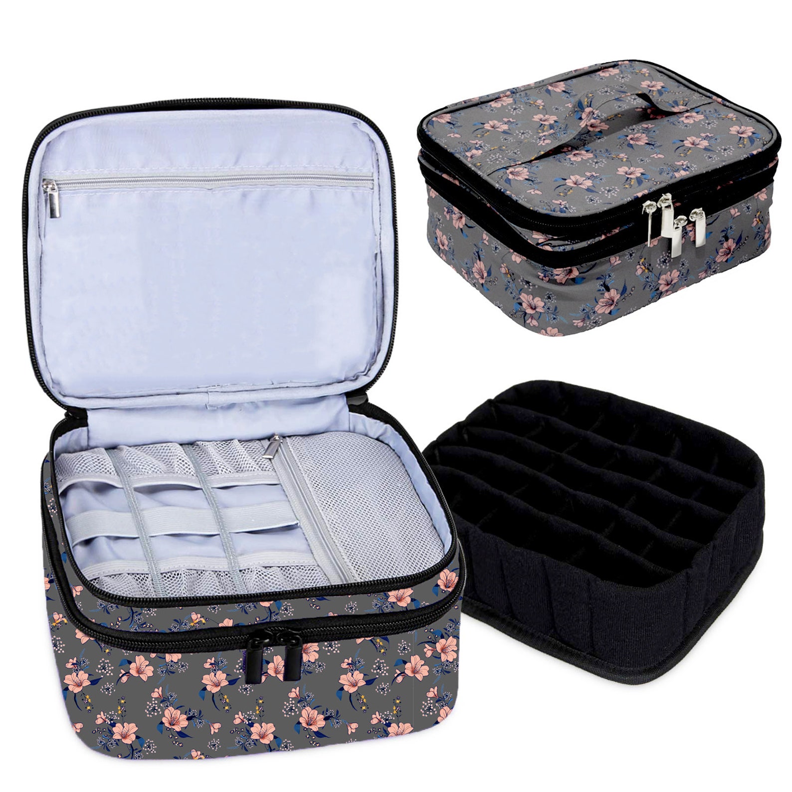 Portable Travel Nail Polish Bag for Women Nail Polish Etsy