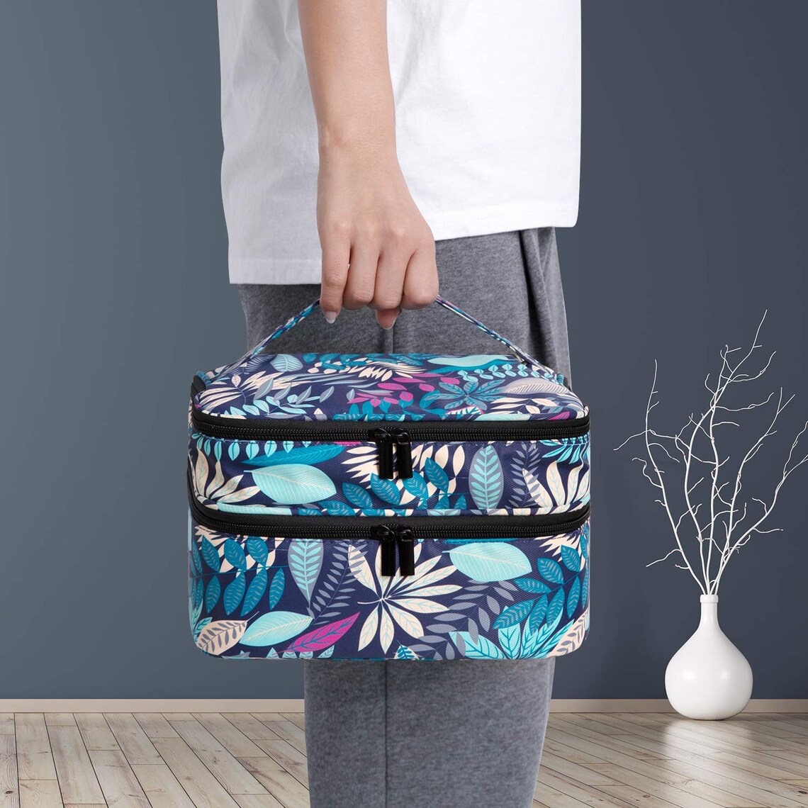 Portable Nail Polish Carrying Case Holds 30 Bottles Double Etsy UK