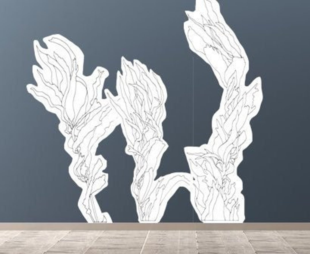 Kelp Seaweed Printable Scenery (PNG) - Wall Art - Sea Decoration ...
