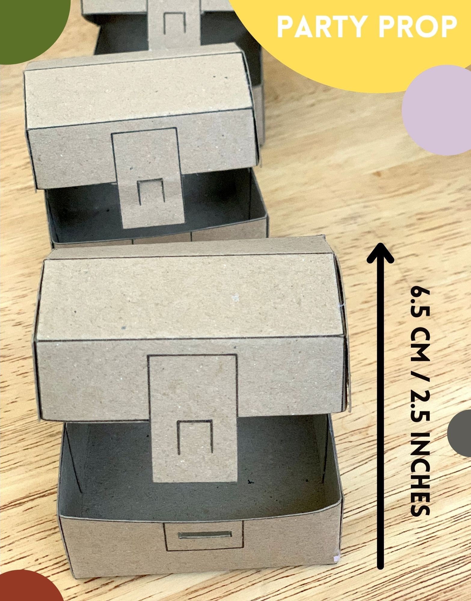 Treasure Box Activity Printable Sheet (A4 PDF) - Party Favours Bag ...