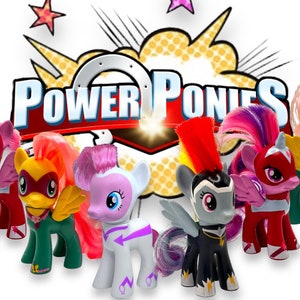 Power Ponies My Little Pony Special Edition Comic Super Heroes G3 Hasbro - You Pick