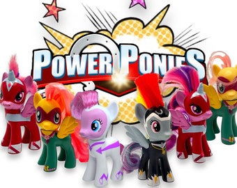 Power Ponies My Little Pony Special Edition Comic Super Heroes G3 Hasbro - You Pick