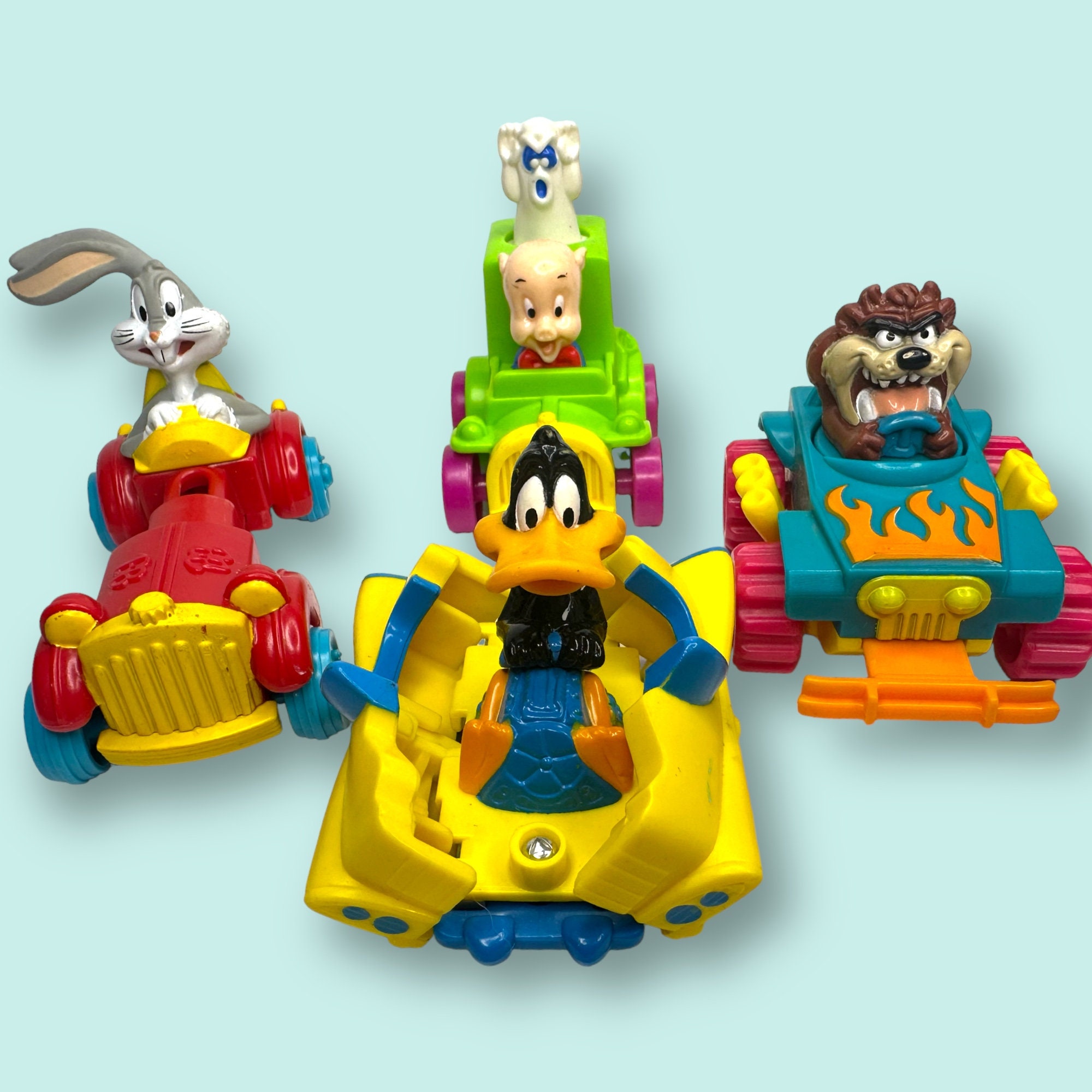 Vintage 1993 Mcdonald's Looney Tunes Wacky Racers – You Pick Pull