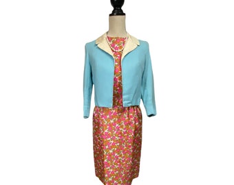 Easter Dress Suit. MoTown 50's /60's Formal Church Outfit or Tea Dress