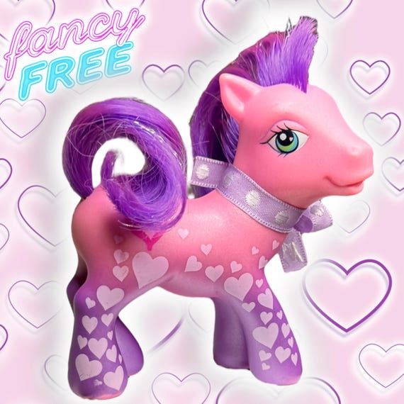 ヴィンテージ マイリトルポニー：ファンシーフリー、G3 プリティ