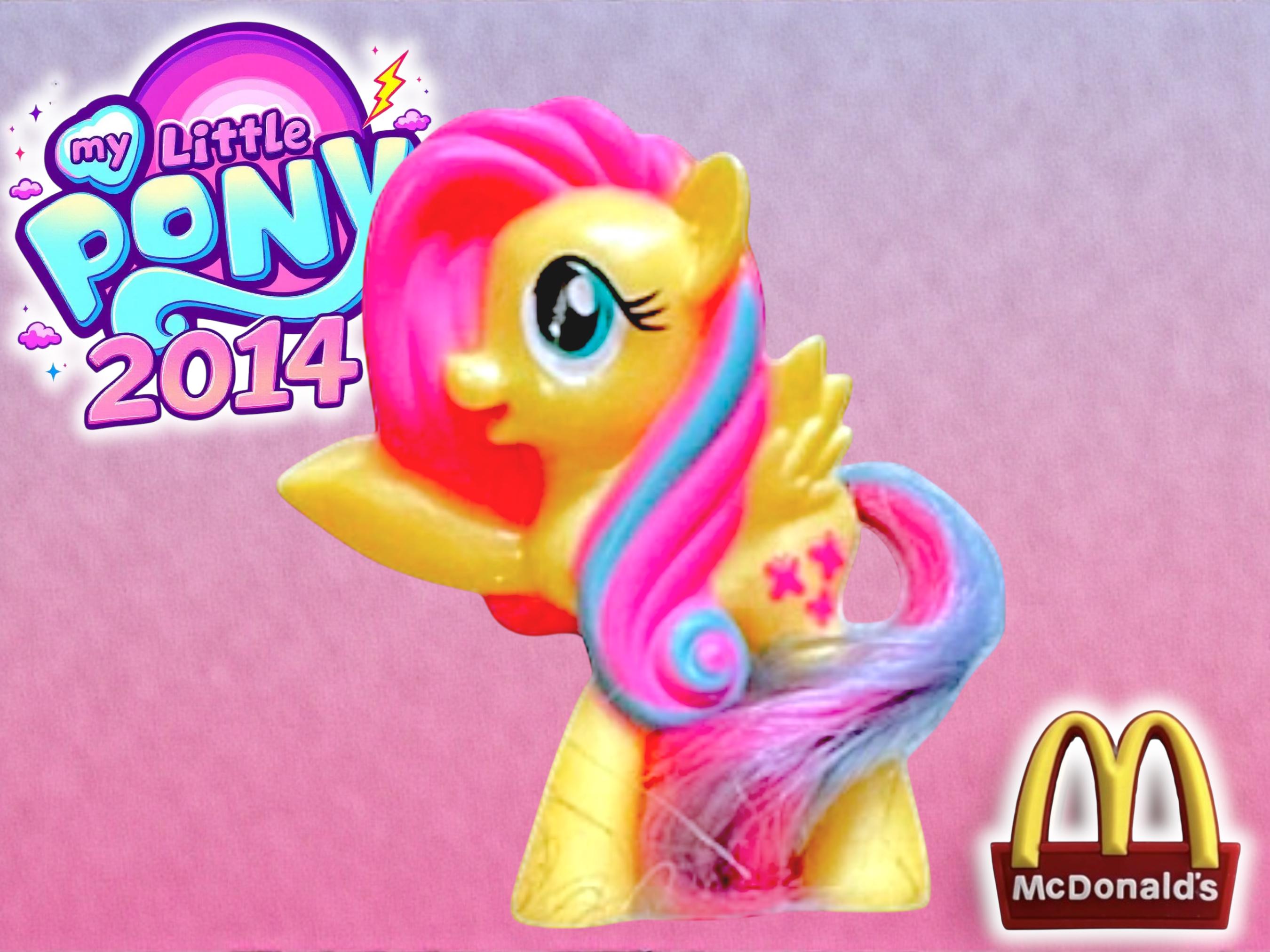 2014 Mcdonald's My Little Pony Figure – G4 Friendship is Magic