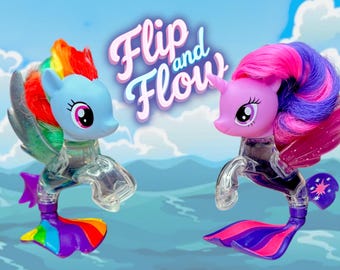 My Little Pony Sea Pony Figure, 2017 Mcdonald's Happy Meal Toy - Etsy