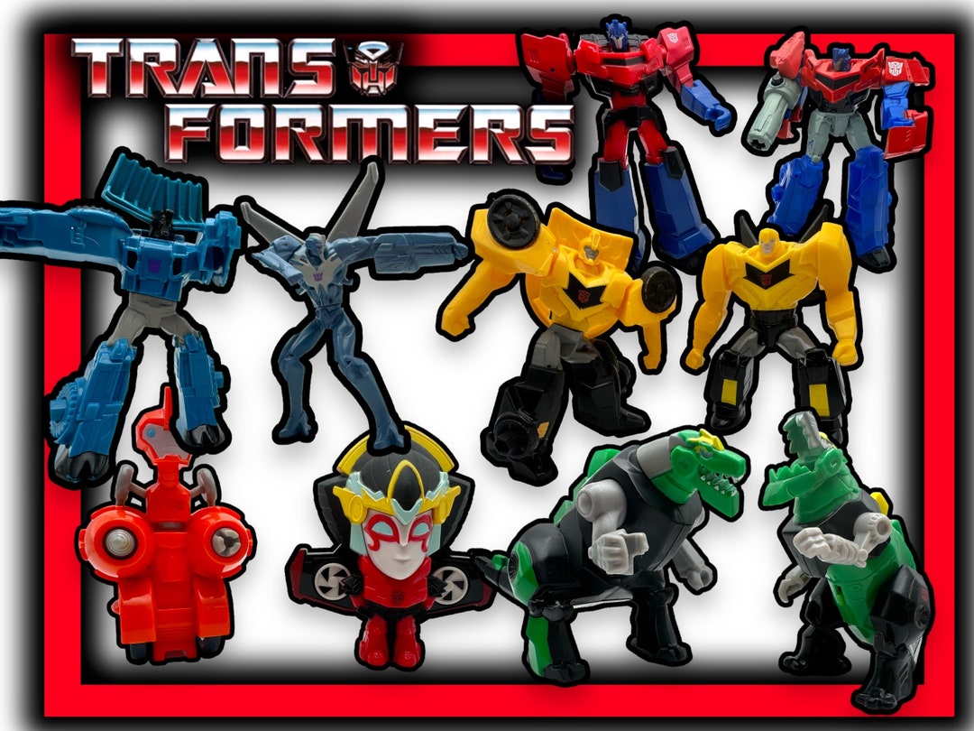 Transformers 2012 2018 Robots in Disguise Mcdonald's Happy Meal