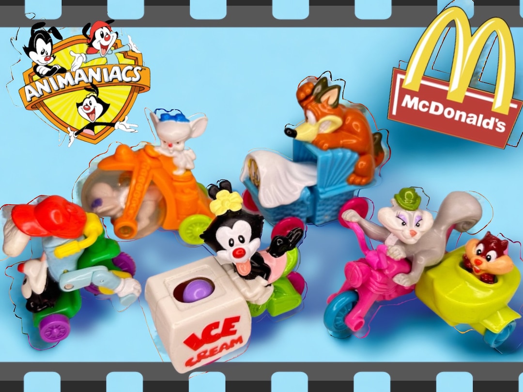 ヴィンテージ 1993 マクドナルド アニマニアックス ハッピーミール