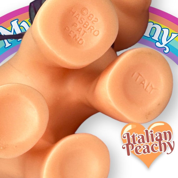 My Little Pony G1 Peachy Italy Mlp Vintage 1982 Mon Petit