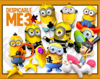 McDonalds, Despicable M3, Minions, Happy Meal Toys, Illumination Entertainment, Franchise Promotion - You Pick