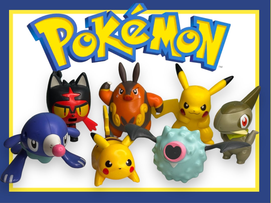 McD’s Pokemon”, 2012 y 2017 Juguetes de la Cajita Feliz de McDonald’s,  figuras de acción de plástico: tú eliges México