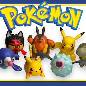McD's Pokemon, 2012 e 2017 Giocattoli Happy Meal di McDonald's, action figure in plastica: scegli tu